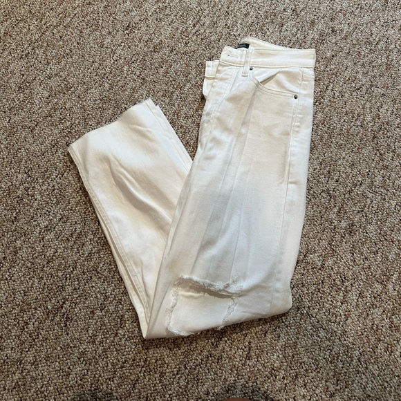 Target Wild Fable brand- like new, worn once, white high rise - Picture 3 of 3